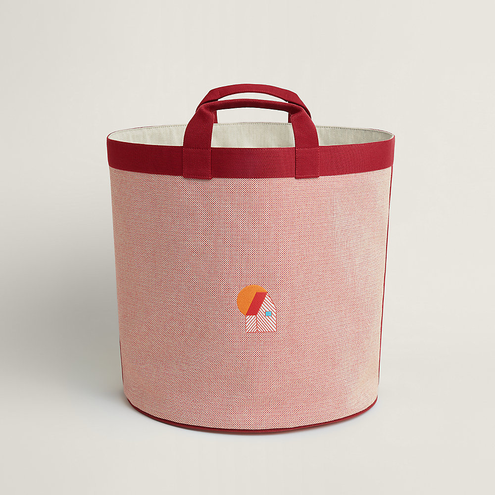 バスケット 《カバン》 GM - レッド | Hermès - エルメス-公式サイト